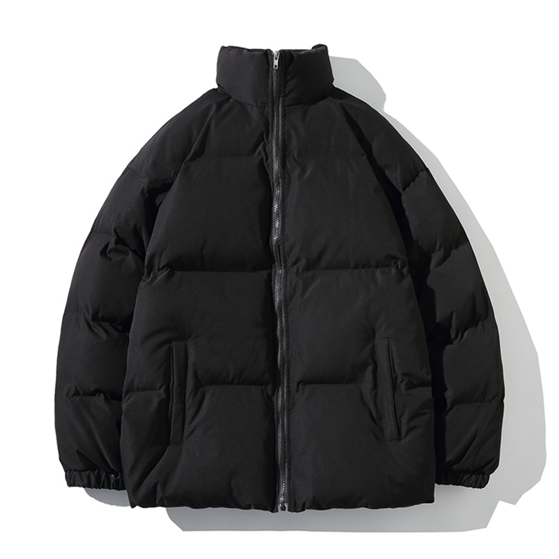 

Womens Down Parkas Streetwear Oversize Stand Collar Warm Womens Winter Jacket Solid Color Parka Fashion Casual Winter Coats For Woman 220930, Green