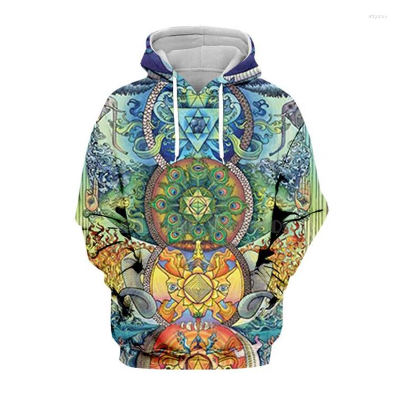 

Men's Hoodies Hippie Mandala Trippy Abstract 3d Hoodies/Sweatshirt Winter Autumn Long Sleeve Streetwear Oversized Tops, Ew80-11