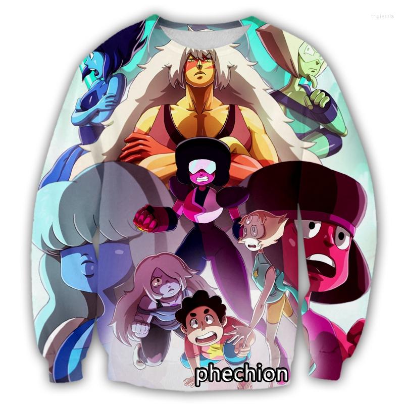 

Men' Hoodies Phechion Men/Women Cartoon Steven Universe 3D Print Casual Sweatshirt Men Fashion Streetwear Loose Sporting D128, 14