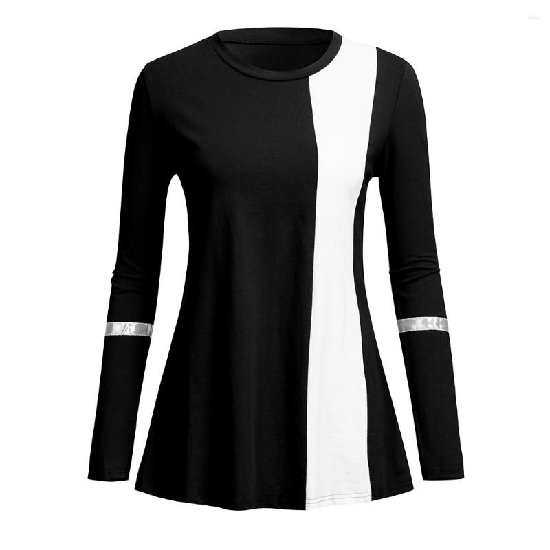 

Women's T Shirts Long Sleeve Shirt Plain Women Block Top Dark Purple Black Turtle Necks For Womens Pack, Black green blue