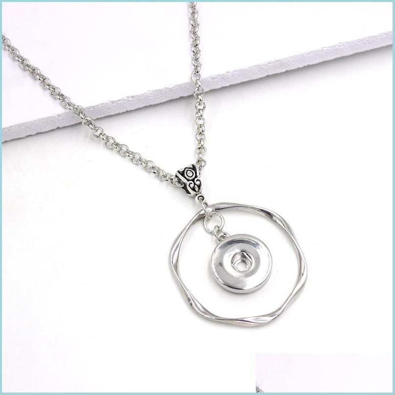 

Pendant Necklaces 10Pcs Interchangeable 18Mm Snap Jewelry Liobonar Buttons Charms Necklace Pendant For Women Drop Delivery 2021 Neckl Dhe4N