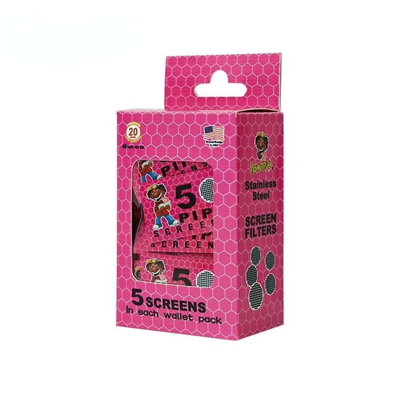 

pipe bong Smoking Accessories Honeypuff metal pipes filter screen mesh pipe tobacco