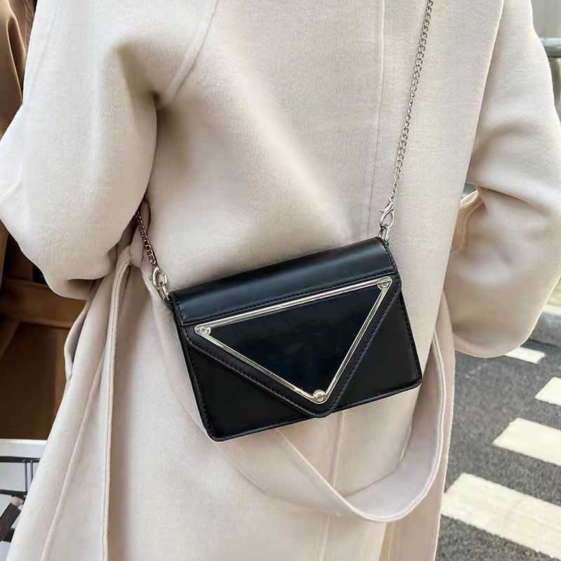 

Luxurys Designers Shoulder Bags Top Quality Women's Pr Fashion Leather Handbag Large Capacity High Grade Messenger Lady Purse Style, Black