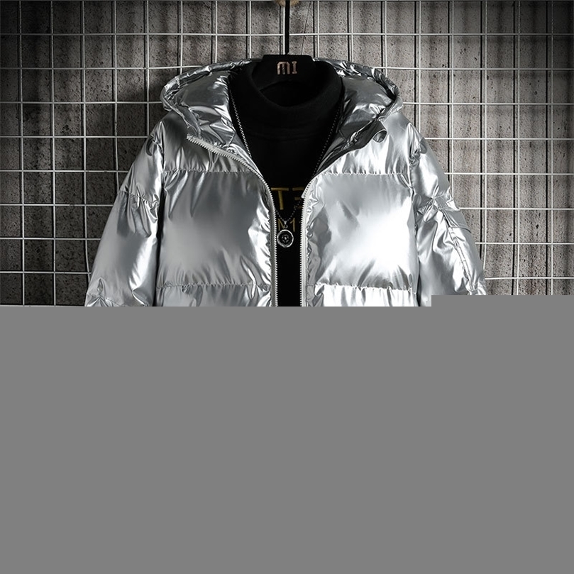 

Mens Down Parkas Glossy Parkas Coats Men Streetwear Brand Down Jacket Men Winter Hooded Zipper Jacket Ropa Para Hombre Fashion Warm Coat 2201006, Cbd247black