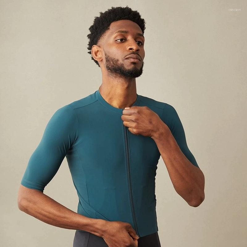 

Racing Jackets Summer Endless 2022 Men Cycling Jersey Short Sleeve MTB Road Bike Movement Coat Breathable Teal Bicycle Shirt Maillot