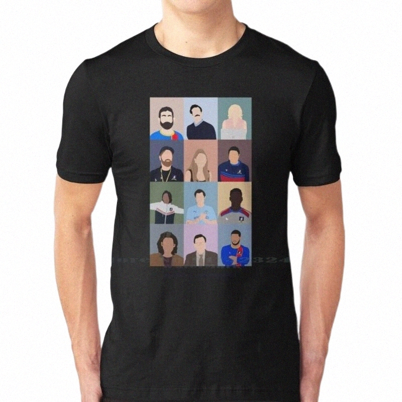 

men's T-Shirts 2021 Be Curious Not Judgmental Men T Shirt Ted Lasso Creative Trending Vintage Cool Gift Big Size t3Ub#, Mtee-gray