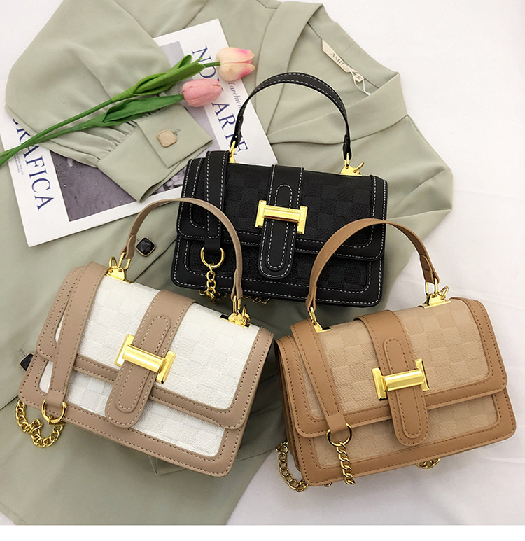 

Designer lady's bag handbag cross-body clutch clamshell evening bags hand bag backpack purse letter Fanny pack women's luxury box, White