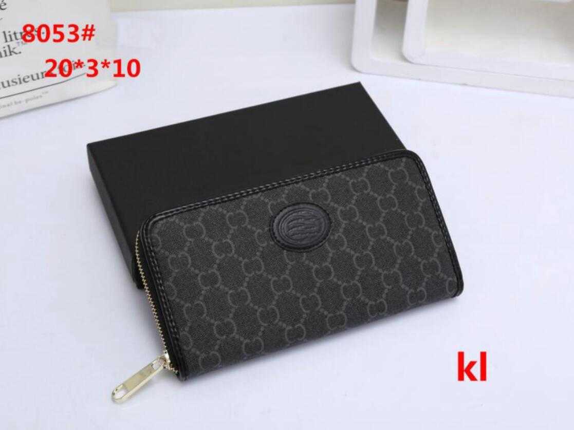 

Designe bag purse Womens Wallet Zippy Long Wallets Fold Card Holder Passport Holder Men Purses Coin Photo Pouch 2022, Black