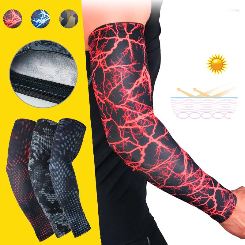 

Knee Pads Men Women Teens UV Protection Basketball Arm Warmers Volleyball Golf Running Sleeves Bicycle Sports Covers Custom Logo, Tr