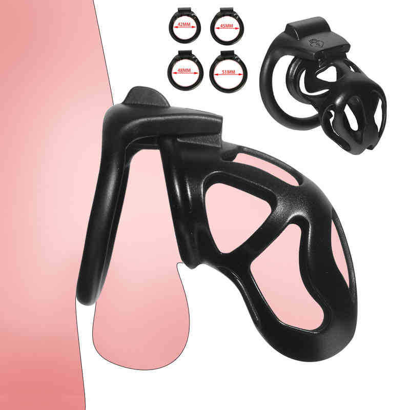 

Nxy Chastity Devices Curved Male Device Skull Cock Cage with 4 Penis Ring Bondage Belt Fetish Adult Bdsm Sex Toy for Men 220829