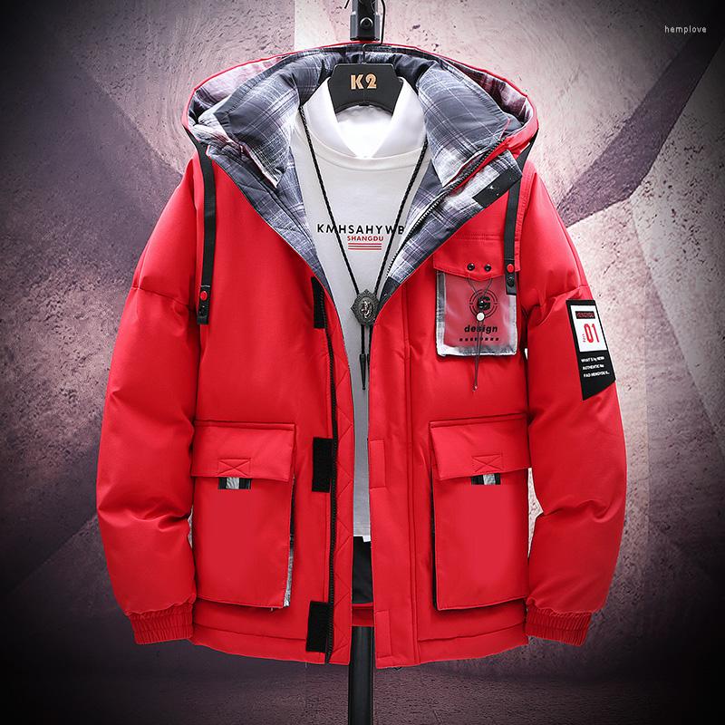 

Men's Down 2022 Casual Fashion Explosion Cotton 19801 P95, Black