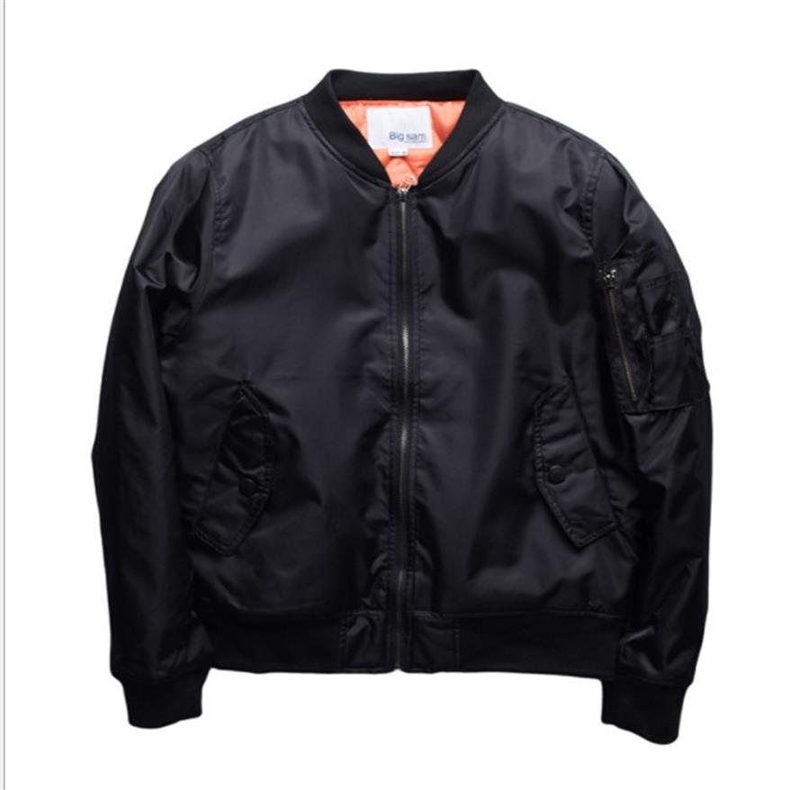 

pilot jackets men outdoor sport Bomber coat baseball Windbreaker jacket273e, Gray