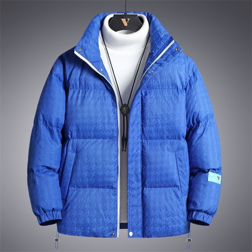 

Mens Down Parkas Men Winter Warm Thicken Oversize Parka Padded Coat Outdoor Jacket Plus Size Clothing Couple Casual Puffer Jacket for Teenager 2201006, Black