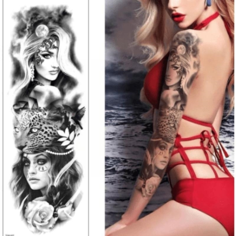 

Temporary Tattoos 70pcs Waterproof Tattoo Sticker Lip Print Body Art Fake Arm Sleeve Tatoo Men Flower N2v8 220930