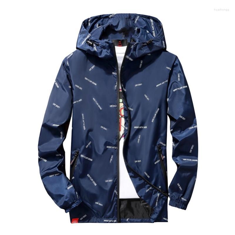 

Men's Jackets Men's Men's Spring Autumn Men Jacket Zipper Plus Size Windbreaker Long Sleeve Male Hooded Clothing 4XL 6XL, Red