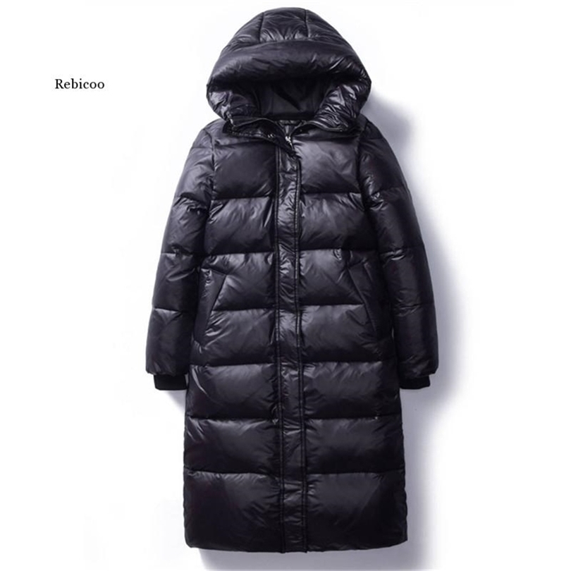 

Womens Down Parkas Winter Down Cotton Jackets Clothes Long Parkas Slim Hooded Warm Winter Coats Female Black Overcoats 220930, Khaki
