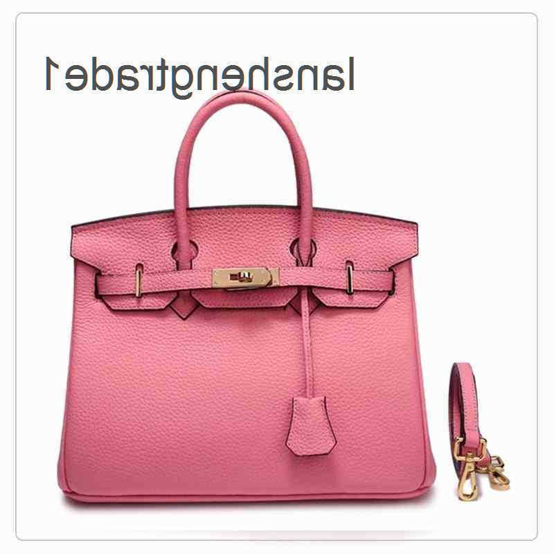 

Herme Women Litchi Designer the Same Pattern Bag Leather Lady One Shoulder Slant Cross Handbag Cow Bag WHWZ 7E7H, Electro optic blue