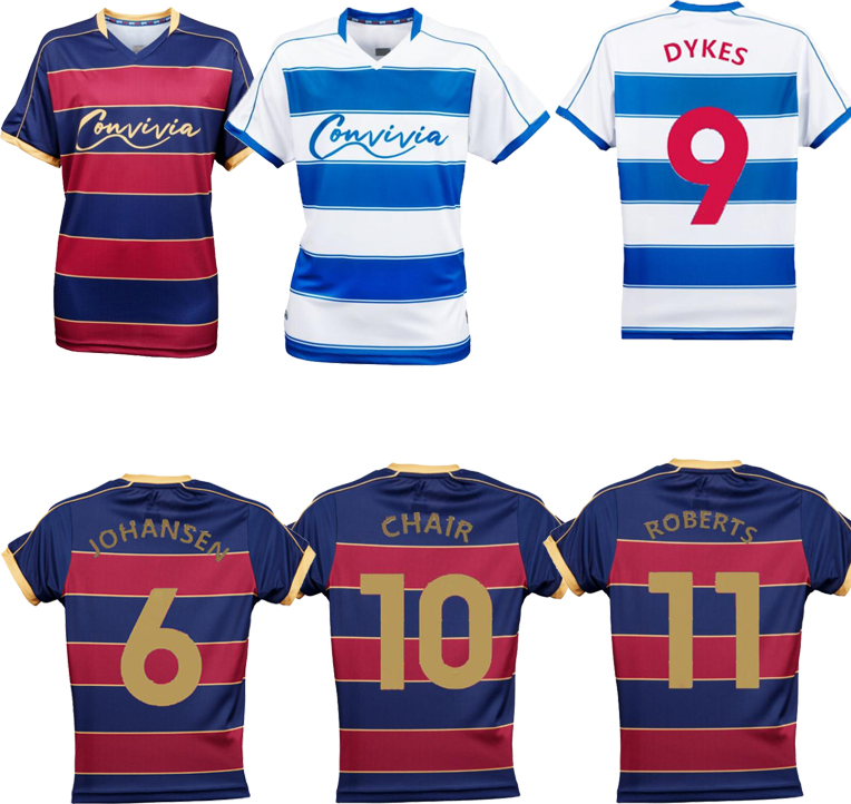 

2022 2023 soccer jerseys Queens Park Rangers 22/23 home QPR Bobby Zamora QPR Football Shirts L.Dykes T.Roberts C.Willock A.Adomah O.Shodipo M.Bon, Red
