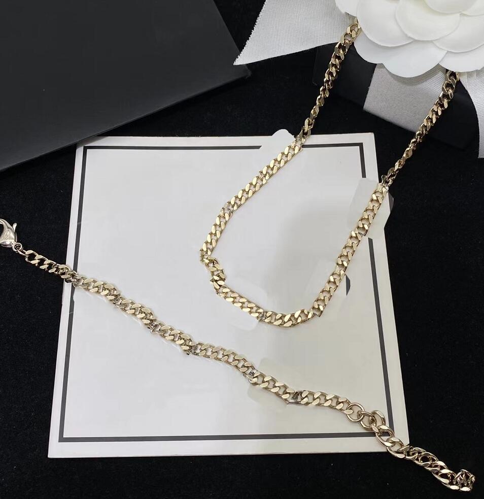 

Tricolor Womens Pendant Necklaces Designers Long Simple Necklace Women Fashion Temperament Jewelry Charm Bracelets Double Letter Adjustable