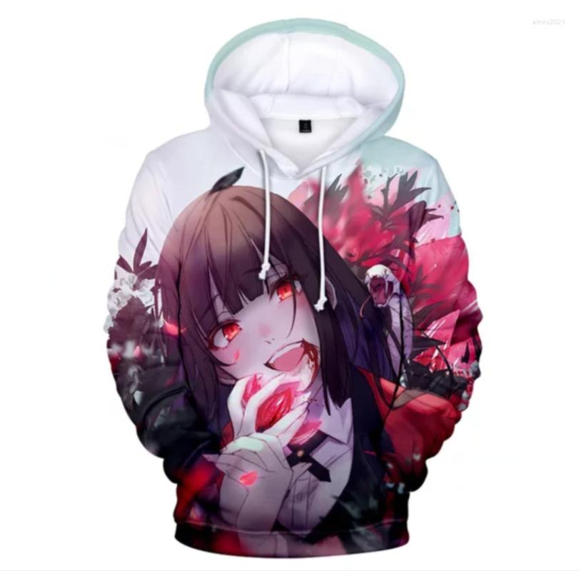 

Men's Hoodies Japan Anime Men Hoodie Pullover Kakegurui Cosplay Costume 3D Jabami Yumeko Igarashi Saya
