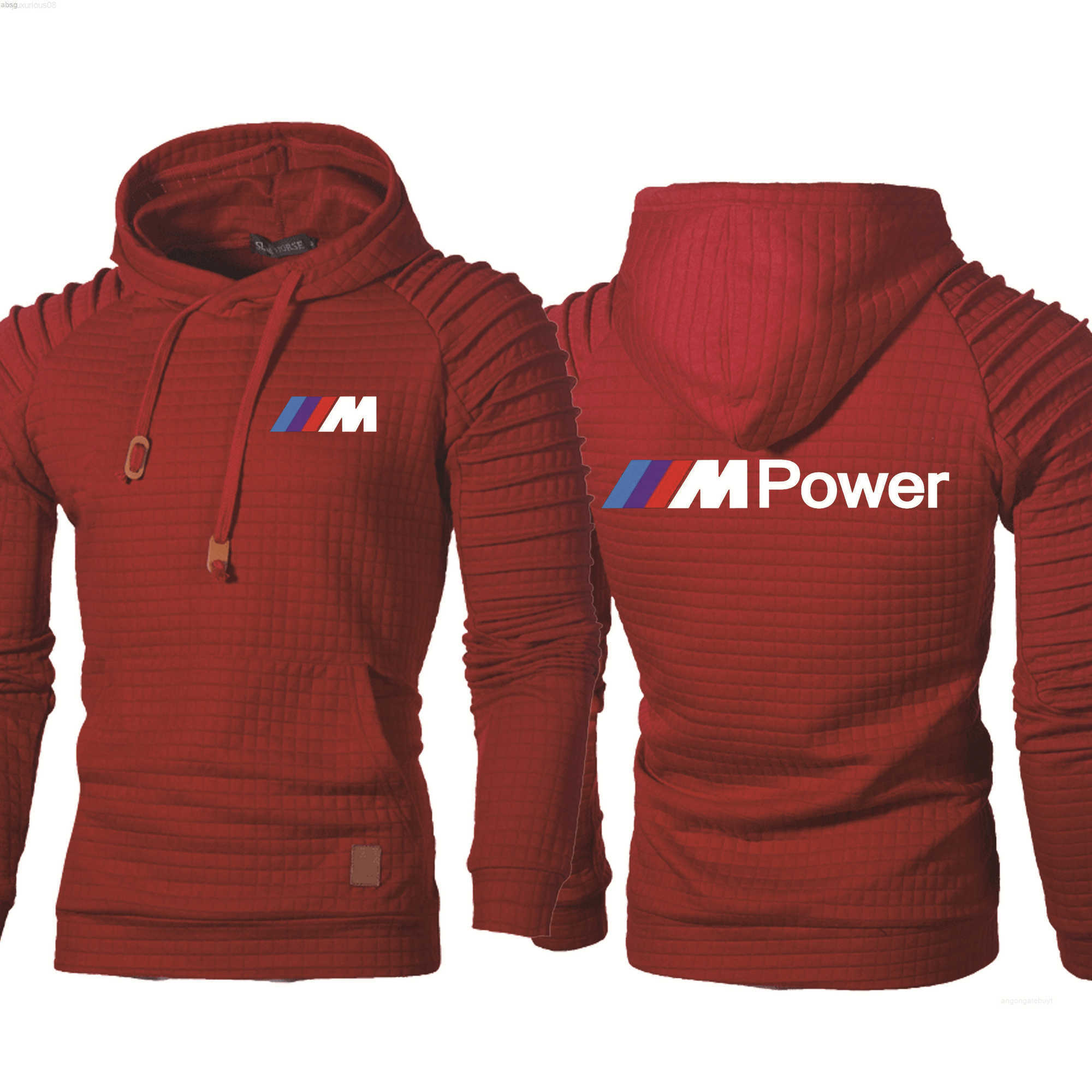 

Hoodies Men' Hoodies Sweatshirts 2022 Fashion Trend Brand Bmw m Car Printi, White 2
