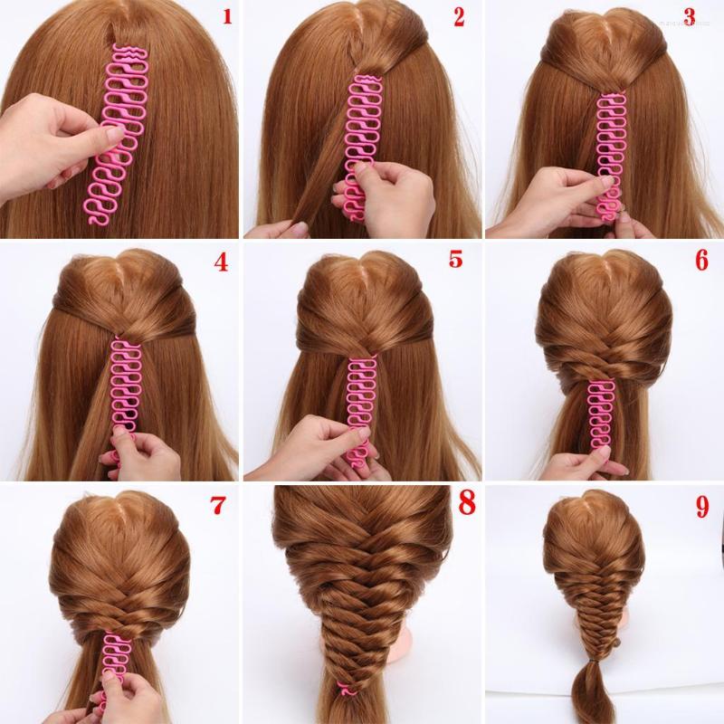 

Jewelry Pouches French Hair Braiding Tool Weave Sponge Braider Roller Twist Styling DIY Accessories