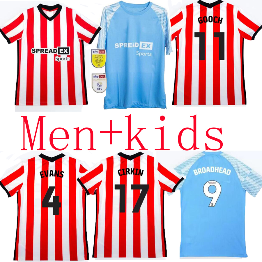 

2022 2023 SUNDERLAND Soccer Jerseys STEWART SIMMS 22/23 CLARKE DAJAKU EMBLETON EVANS O'NIEN Football Shirt Mens Kids Kit, Green