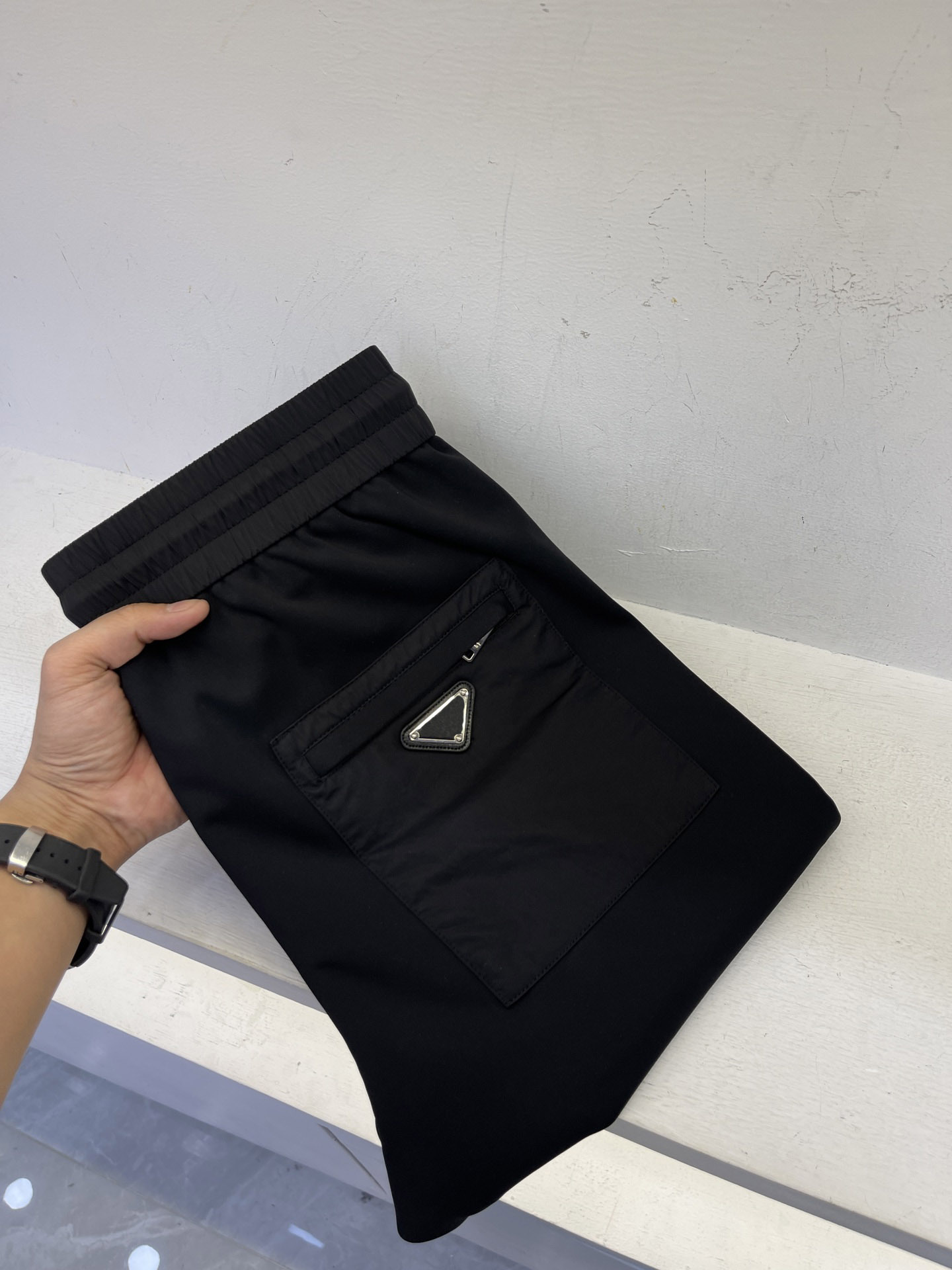 

2022 new luxury designer pants fashion embroidery elements jogging sweatpant highquality top mens pants, Black