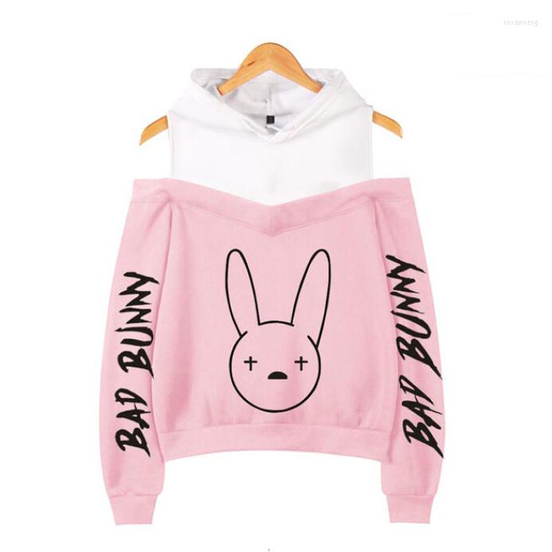 

Men's Hoodies Rapper Bad Women Sweatshirts Est Hip Hop Long Sleeve Sexy Off Shoulder Fleece Hooded Jacket Sudadera Mujer, 015