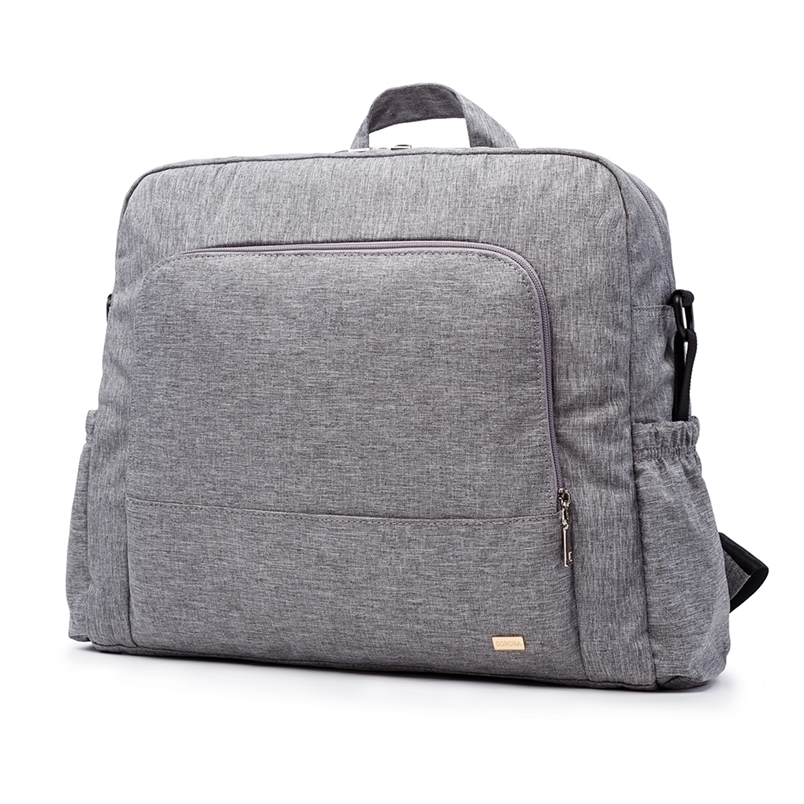 

Diaper Bags Soboba Solid Diaper Bag Fashion Waterproof Multi-functional Diaper Backpack Nursing Changing Bag for Baby Large Stylish Bag 221006, Light gray