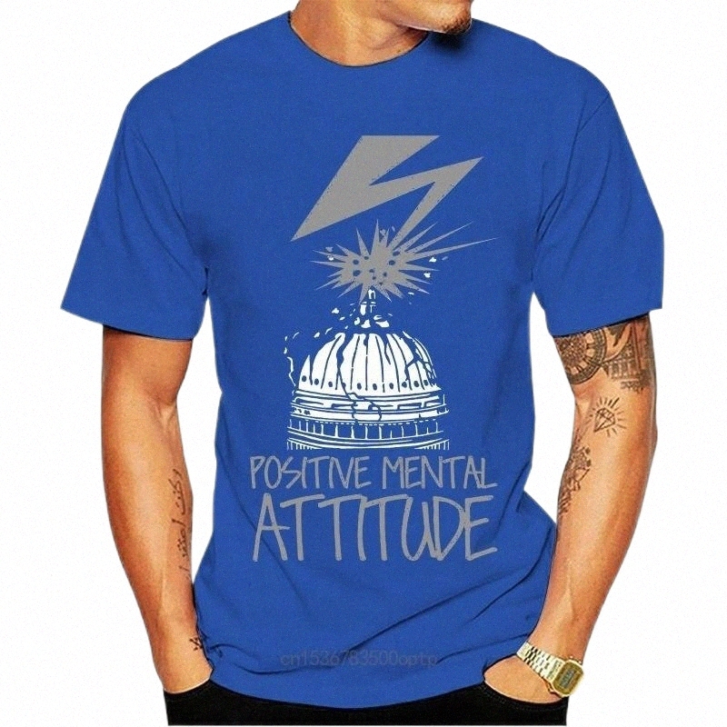 

men's T-Shirts Positive Mental Attitude T-Shirt Pma Bad Brains Quote Geek Punk Hardcore Nyhc Harajuku Tops Fashion Classic Tee Shirt 134D#, Yellowmenx327179