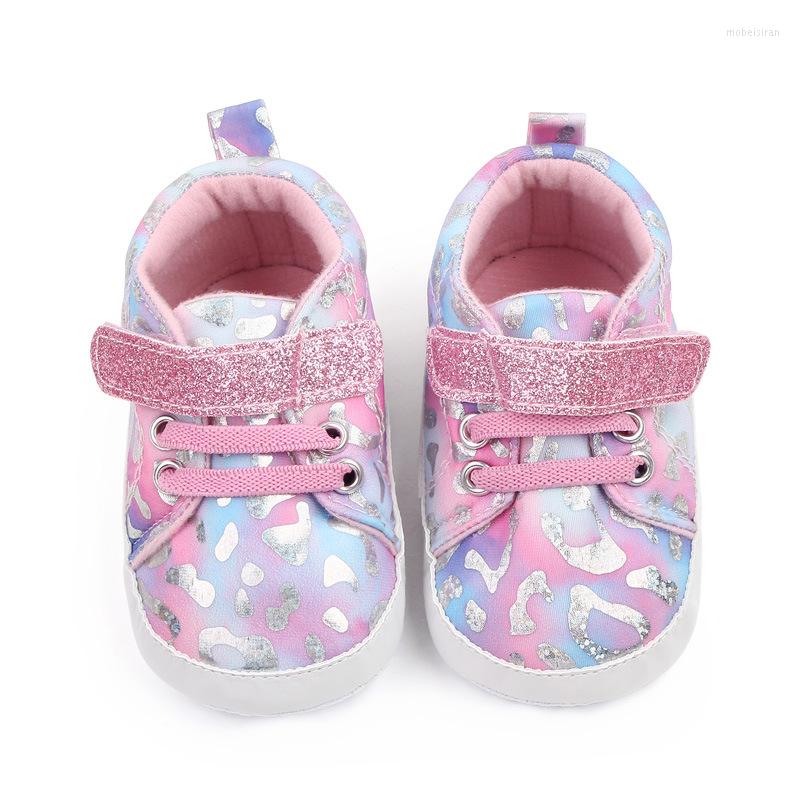 

First Walkers Born Baby Shoes Soft Sole Toddler Infant Girl Prewalker Sneaker