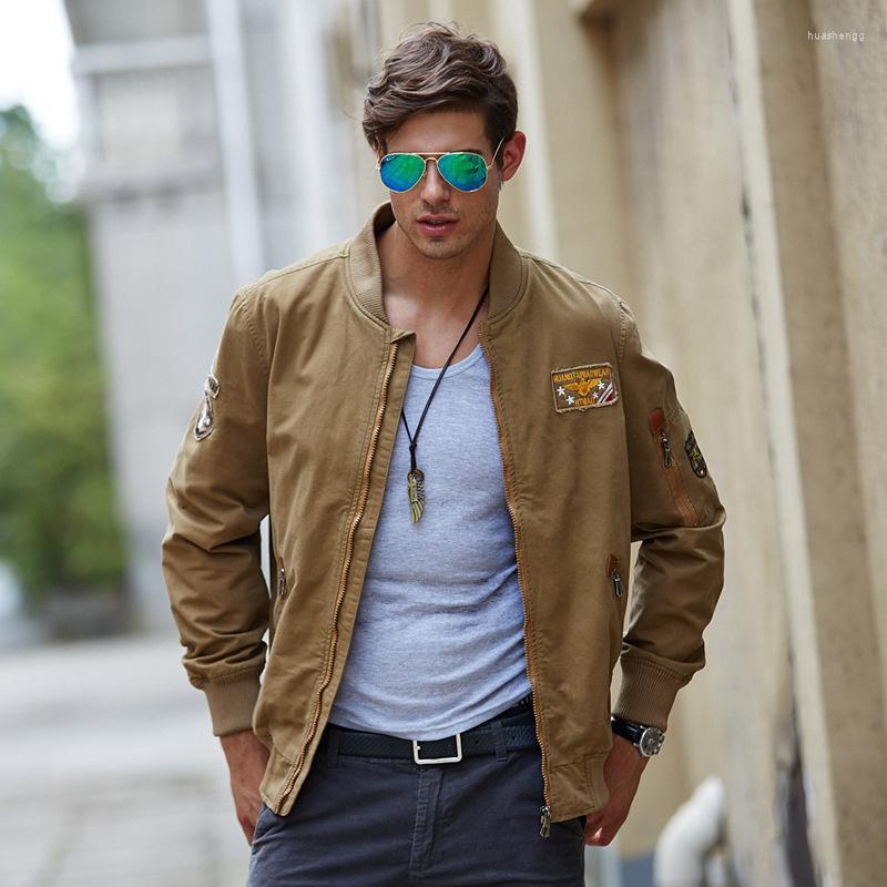 

Men's Jackets Men's Fashionable Camping Mountaineering Men Coat Winter Men's Custom Luxury Man Casual Military Tactical 2022 Bomber, Black