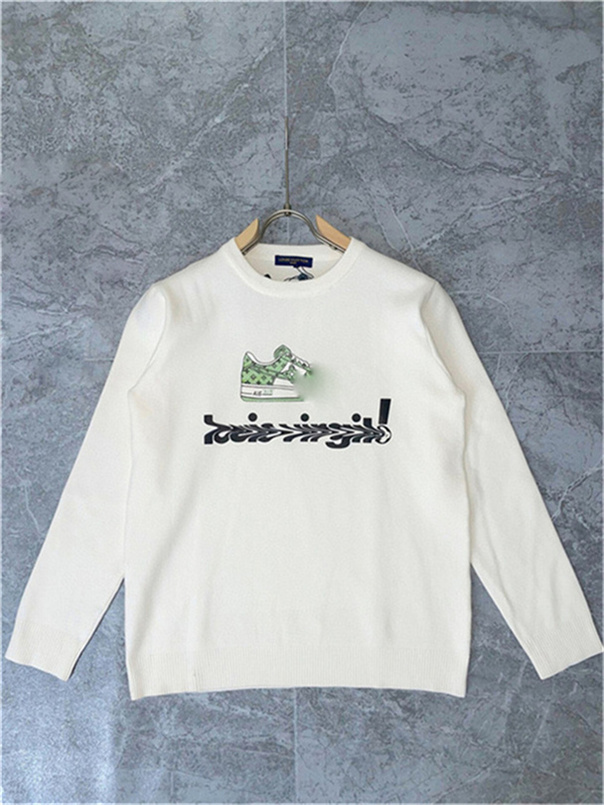 

22ss Designer sweater H embroidery hoodie men wool sweaters casual sweatshirt pullover jacket 032