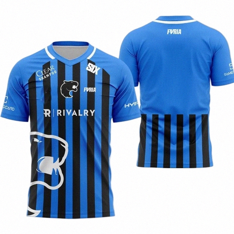 

men's T-Shirts CSGO FURIA Player Team Jersey Uniform Custom ID Name Number T Shirt For Women Men Tshirts Fans Game Summer Tops Tee Clothing Y7sl#