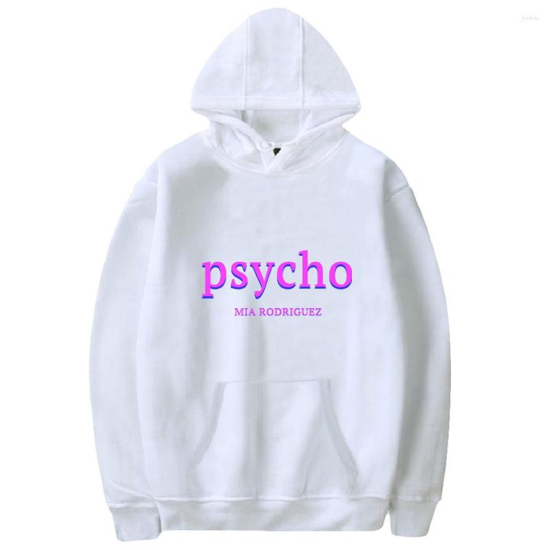 

Men's Hoodies Mia Rodriguez Merch Hoodie Long Sleeve Men Women Sweatshirts 2022 Casual Style Youthful Singer Fashion Clothes, Black