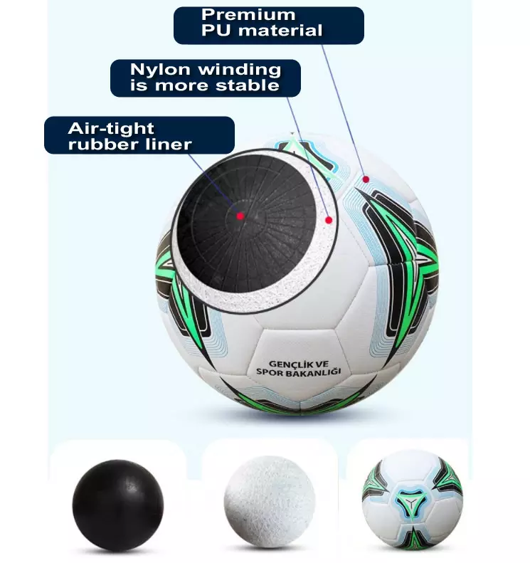 

Import Soccer Balls Futboll Custom Logo Football Ball For Sports & Entertainment