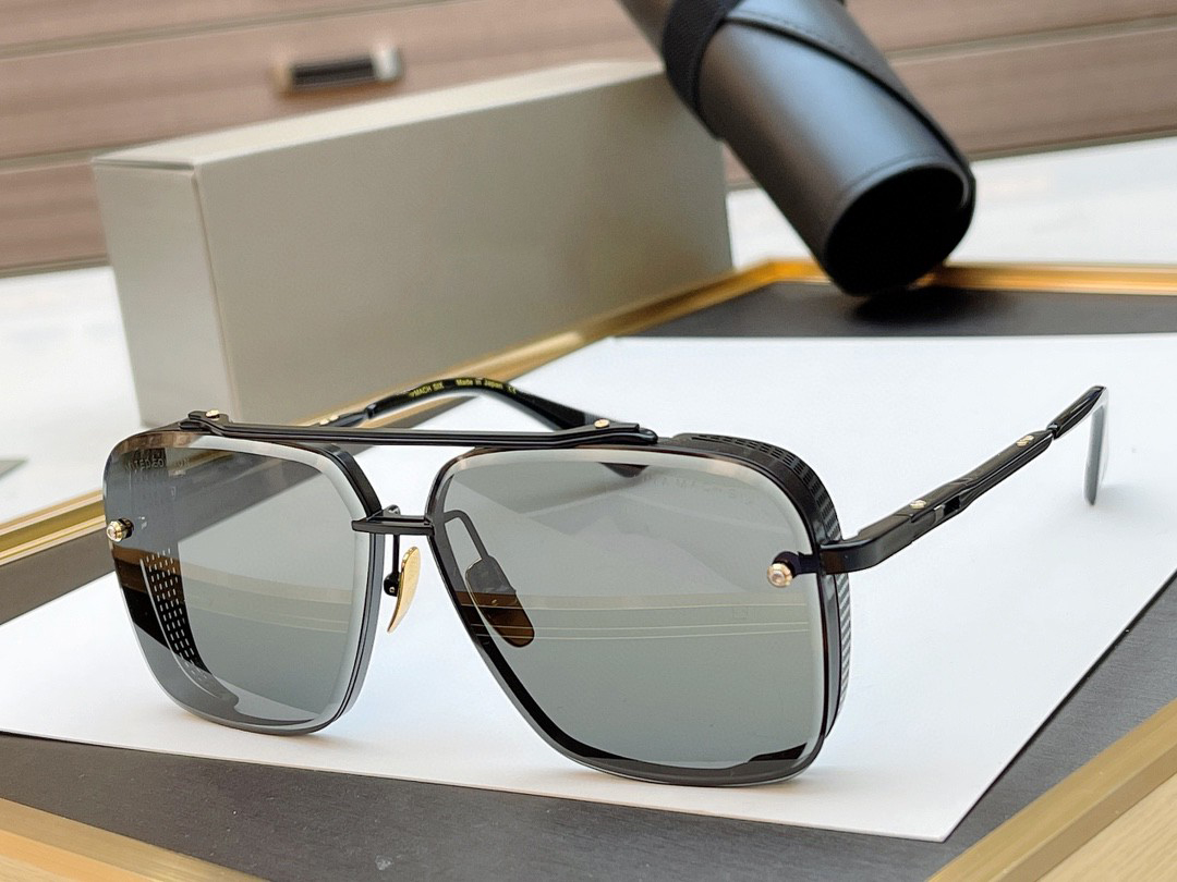 

A DITA MACH SIX limited edition designer sunglasses for women Top frame fashion retro luxury brand eyeglasses design womens glasses uv400 with box