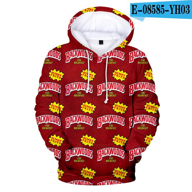 

Outdoor Tshirts New Men/Womens Backwoods Honey Berry Blunts Funny 3D Print Fashion Tracksuits Crewneck Hip Hop Hoodies Drop De Sinabag Otjhy, As details