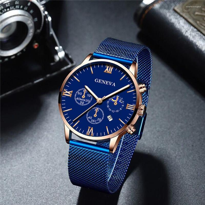 

Wristwatches 2022 Thin Wristwatch For Men Sports Watches Top Male Steel Belt Quartz Clock Relogio Masculino, Rose gold black