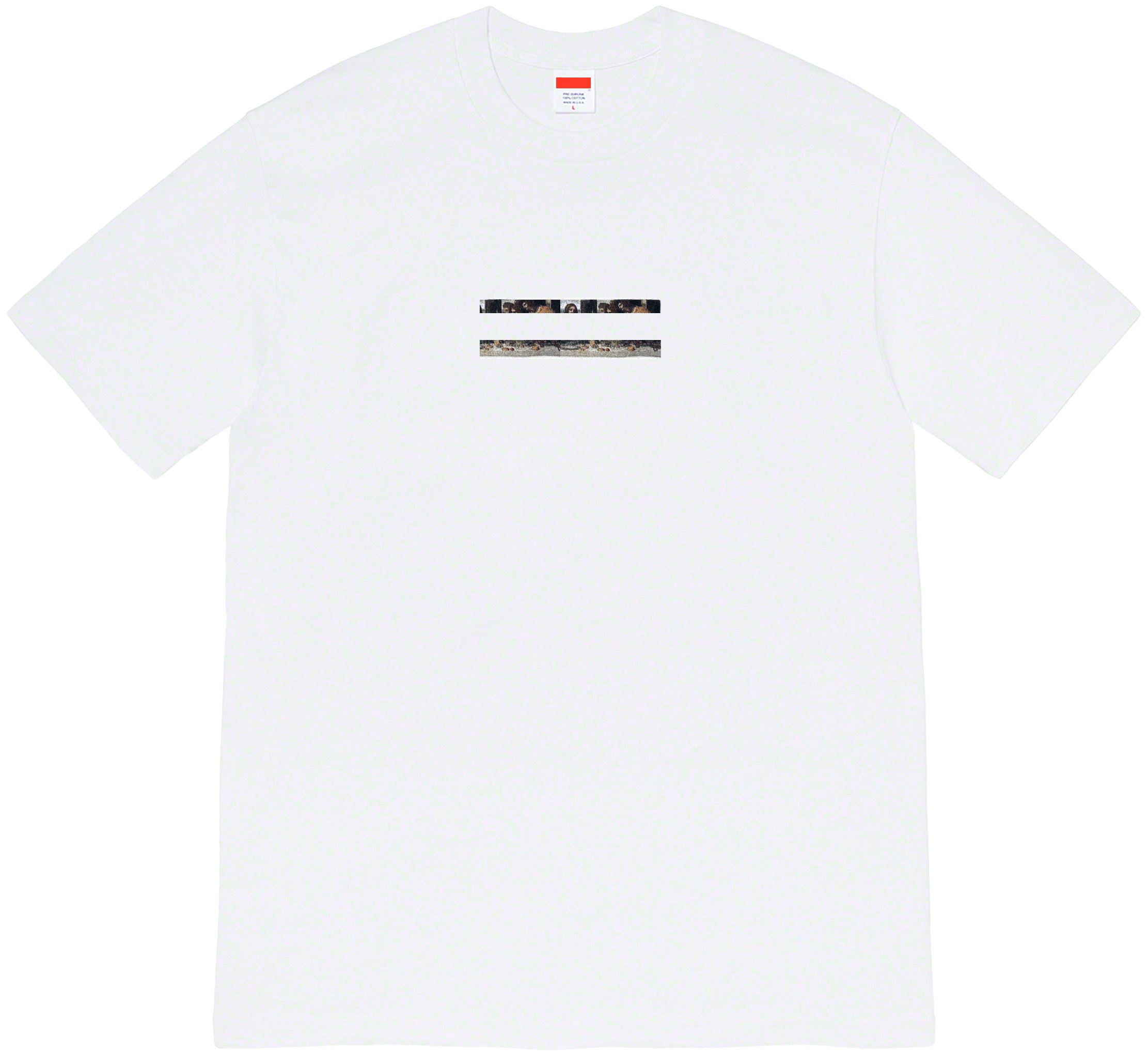 

Fashion Casual Summer Short-sleeved Men's Letter T-shirt O-neck Loose Tee Tops Streetwear Skateboard HipHop Top EU Size S2110, White