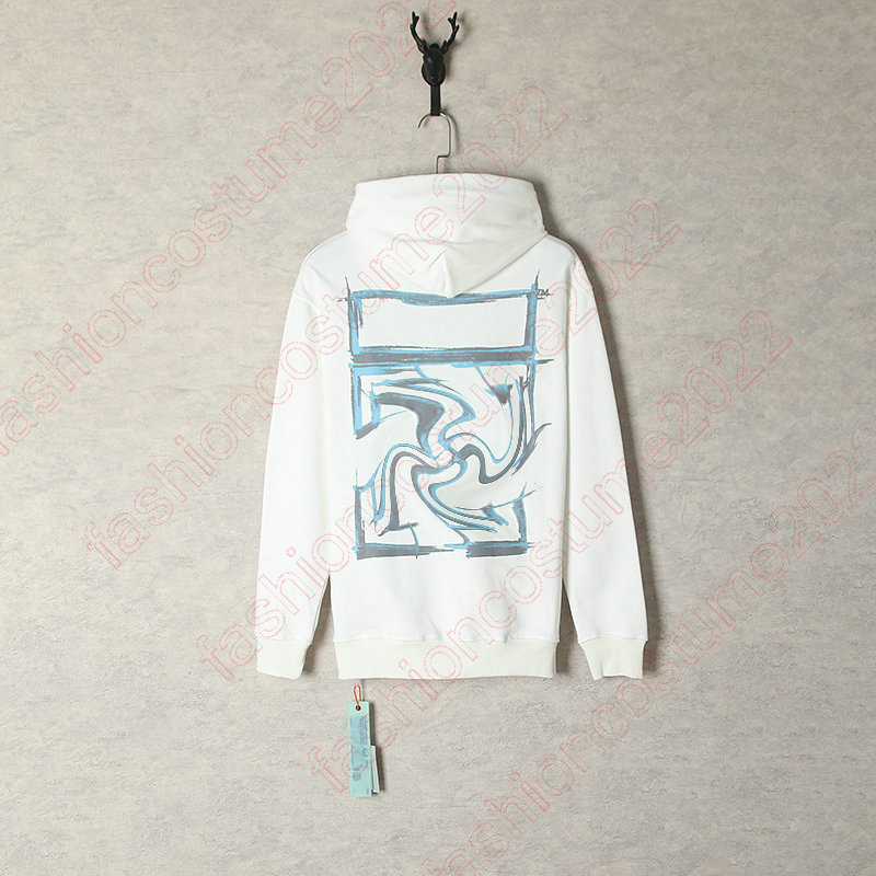 

Men Single Arrow Over Hoodie Sweatshirts Women All-match Aesthetic Vintage Long-sleeved Pockets Draw String Hoodies Leisure Fashion Spring College Pullovers 666