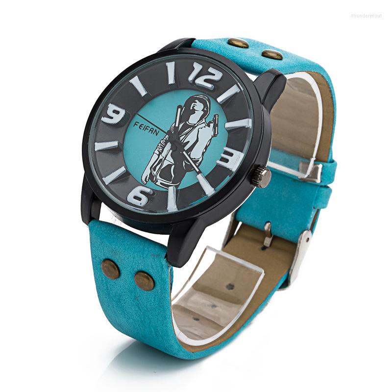 

Wristwatches 2022 Products Watch Extraordinary Cold Killer Quartz Men's Casual Decoration, Brown