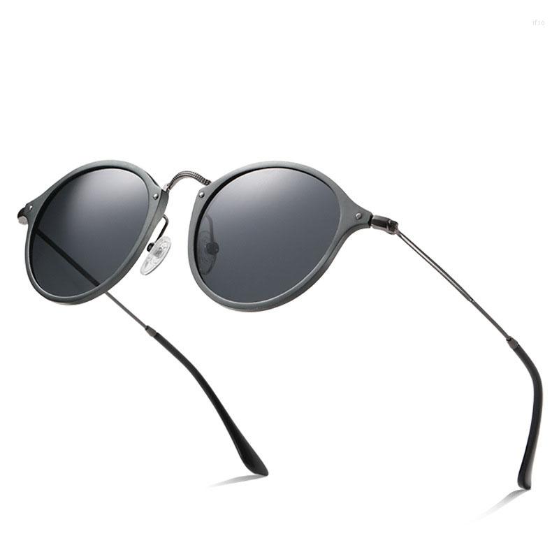 

Sunglasses High Quality Unisex Aluminum Round Luxury Classic UV400 Polarized Lens XD-6539