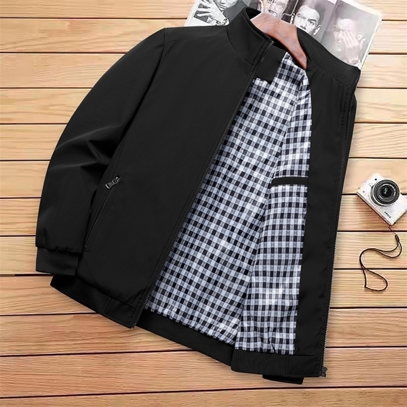 

Mens Jackets Casual Jacket Fall Coats Business Daily Lightweight Streetwear Solid Color Plus Size 6XL 220930, Blue
