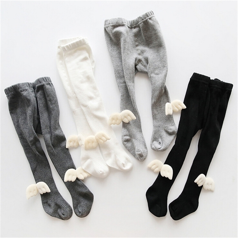 

Leggings Tights Toddler Baby Kids Soft Cotton Angel Wings Pantyhose Tights Hosiery Warm Stockings Children Girl Tights 2201006