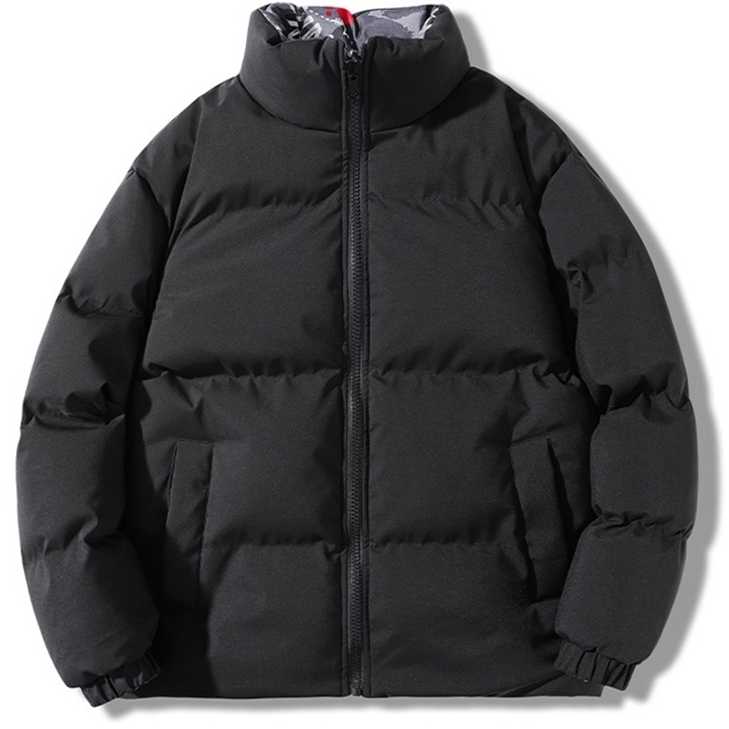 

Mens Down Parkas Men Hip Hop Doublesided Padded Bomber Jacket Coat Streetwear Graffiti Parka Cotton Harajuku Winter Down Jacket Coat Outwear 2201006, Khaki