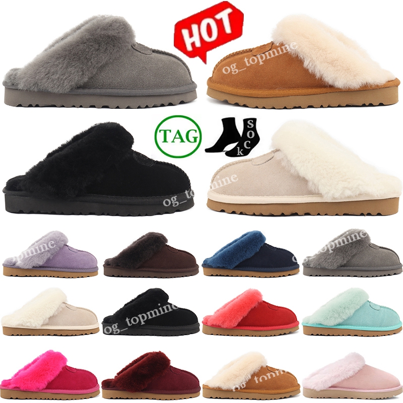 

Australia Classic puffer fur slippers australian boots sandals goat coquette skin sheepskin Warm furry fluff slides Martin booties Eur 35-45, I need look other product