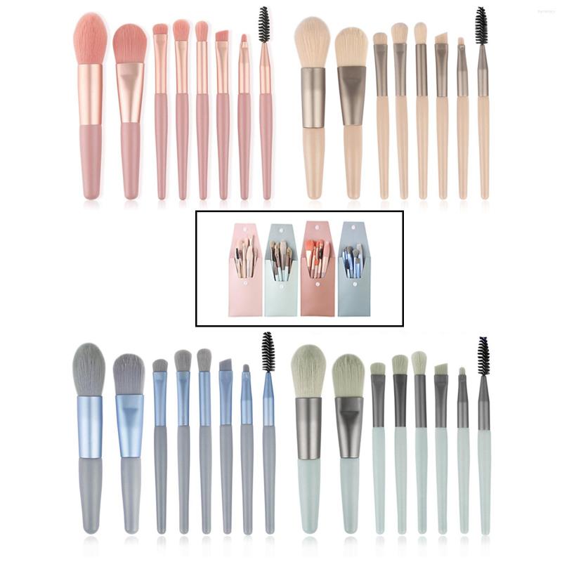

Makeup Brushes 8x Make Up Kit Cosmetics Brush Tool For Concealers Foundation