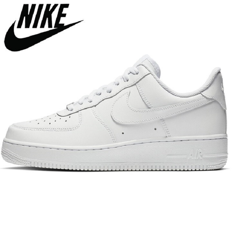 

New Nike Air Force 1 Shadow Leather Men High Flat Skateboarding Shoes Triple White Black Low Sports Sneakers women Men Eur-C03